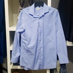 Long sleeve slim fit button down